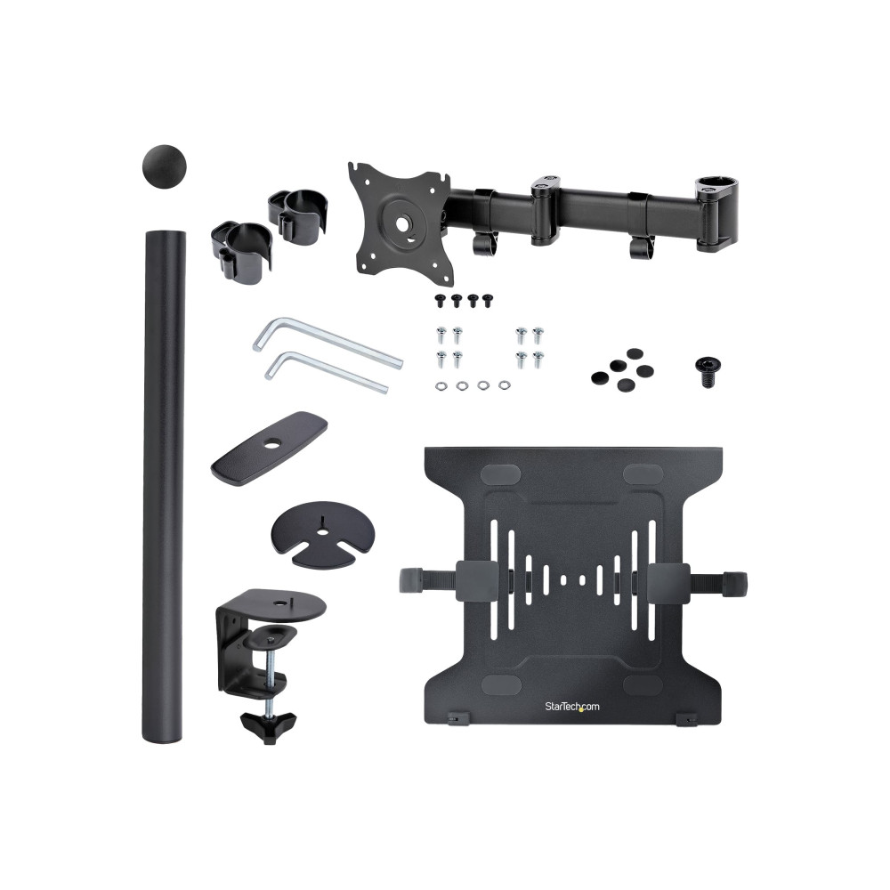 StarTech A-LAPTOP-DESK-MOUNT LAPTOP DESK MOUNT - MONITOR AND LAPTOP MOUNT - DISPLAYS UP TO 34" (17.6LB/8KG - Image 3