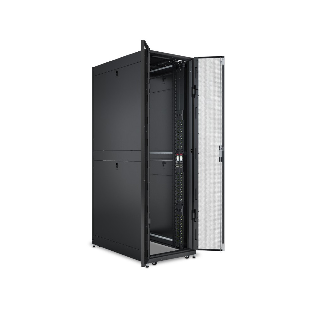 APC APDU9959EU3 RACK PDU 9000 SWITCHED, ZEROU, 16A, 230V, (21) C13 & (3) C19, IEC309 CORD - Image 1