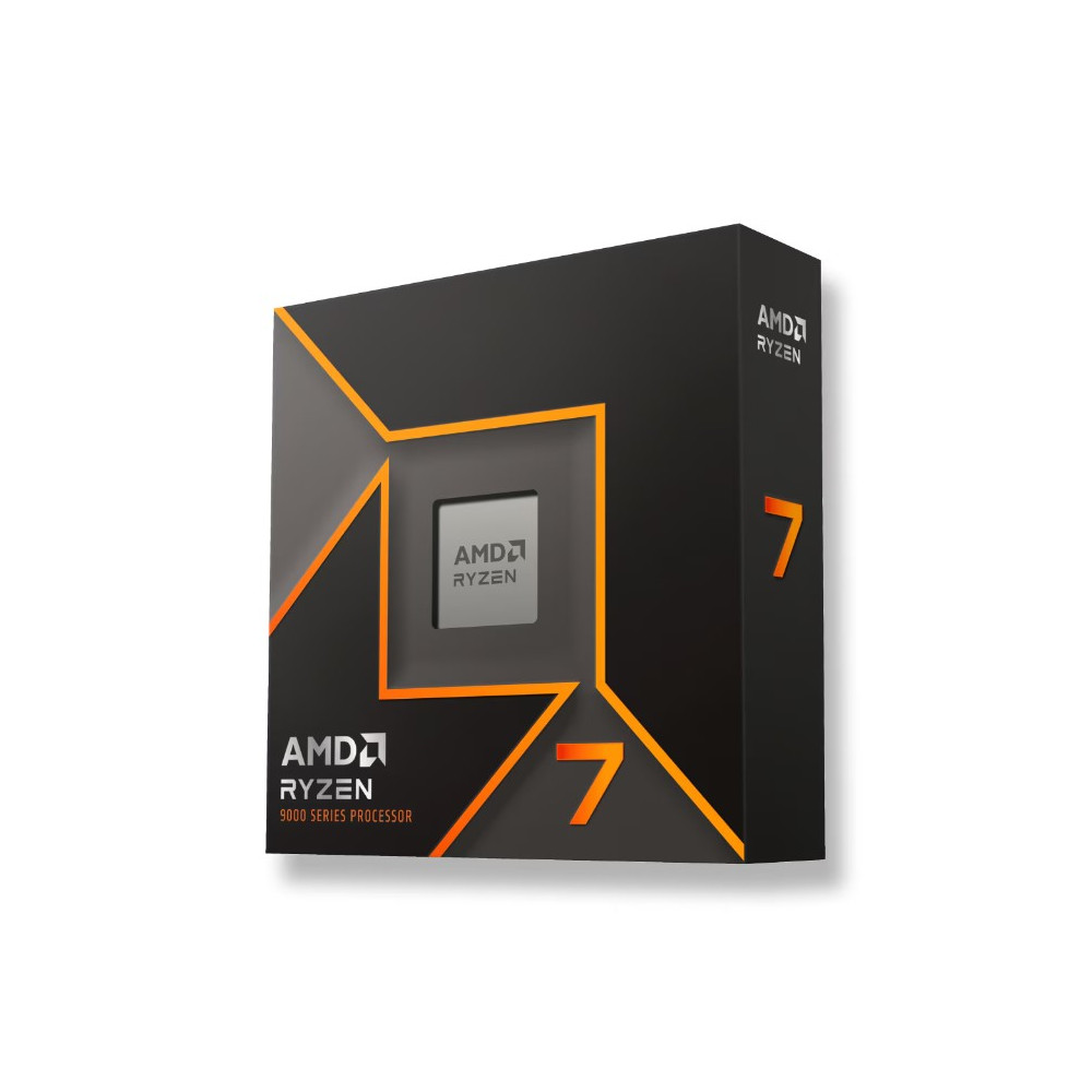 AMD 100-100001404WOF Ryzen 7 9700X 8Cores/16Threads, 65w, Max Boost Clock 5.5 GHz, PCIE 5.0, 32MB Cache, Radeon™ Graphics, 2200 MHz Frequency - Image 1