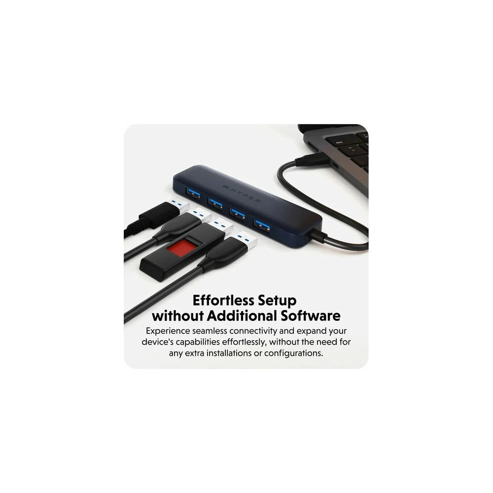 Targus HD5002GL HYPERDRIVE NEXT USB-C TO 4-PORT USB-A HUB - Image 5