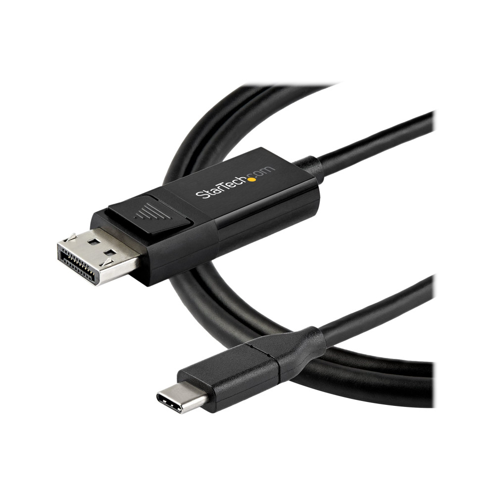 StarTech CDP2DP141MBD USB-C TO DP 1.4 BI DIRECTIONAL ADAPTER CABLE 1M - Image 2