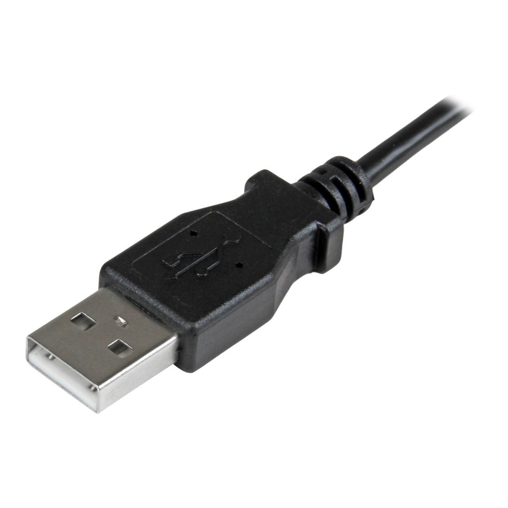 StarTech USBAUB50CMRA MICRO-USB CHARGE-AND-SYNC CABLE M/M - RIGHT-ANGLE MICRO-USB - 24 AWG - 0.5 M - Image 2