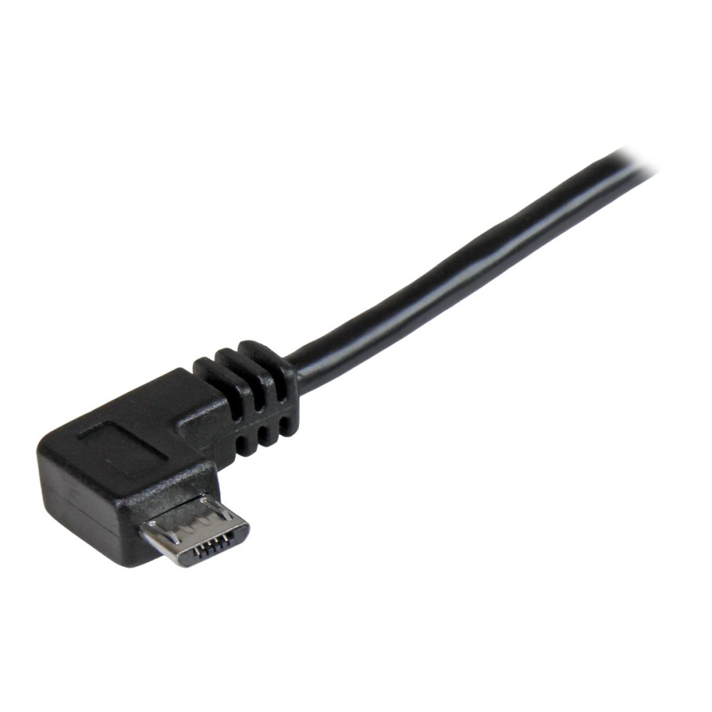 StarTech USBAUB50CMRA MICRO-USB CHARGE-AND-SYNC CABLE M/M - RIGHT-ANGLE MICRO-USB - 24 AWG - 0.5 M - Image 4