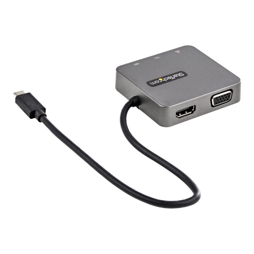 StarTech DKT31CHVL USB-C MULTIPORT ADAPTER, 4K, HDMI, VGA, GBE, USB, SINGLE DISPLAY, 3YR - Image 5