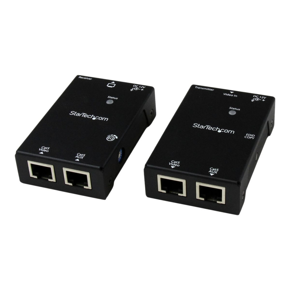 StarTech ST121SHD50 HDMI OVER DUAL LAN EXTENDER, UP TO 50M OVER CAT5e/ 6, PWR, 2YR - Image 5