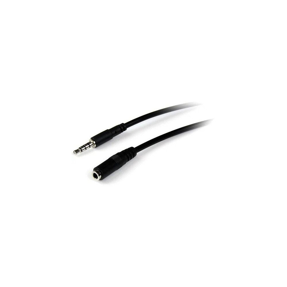 StarTech MUHSMF1M 1M 3.5MM 4 POSITION TRRS HEADSET EXTENSION CABLE - M/F - Image 1