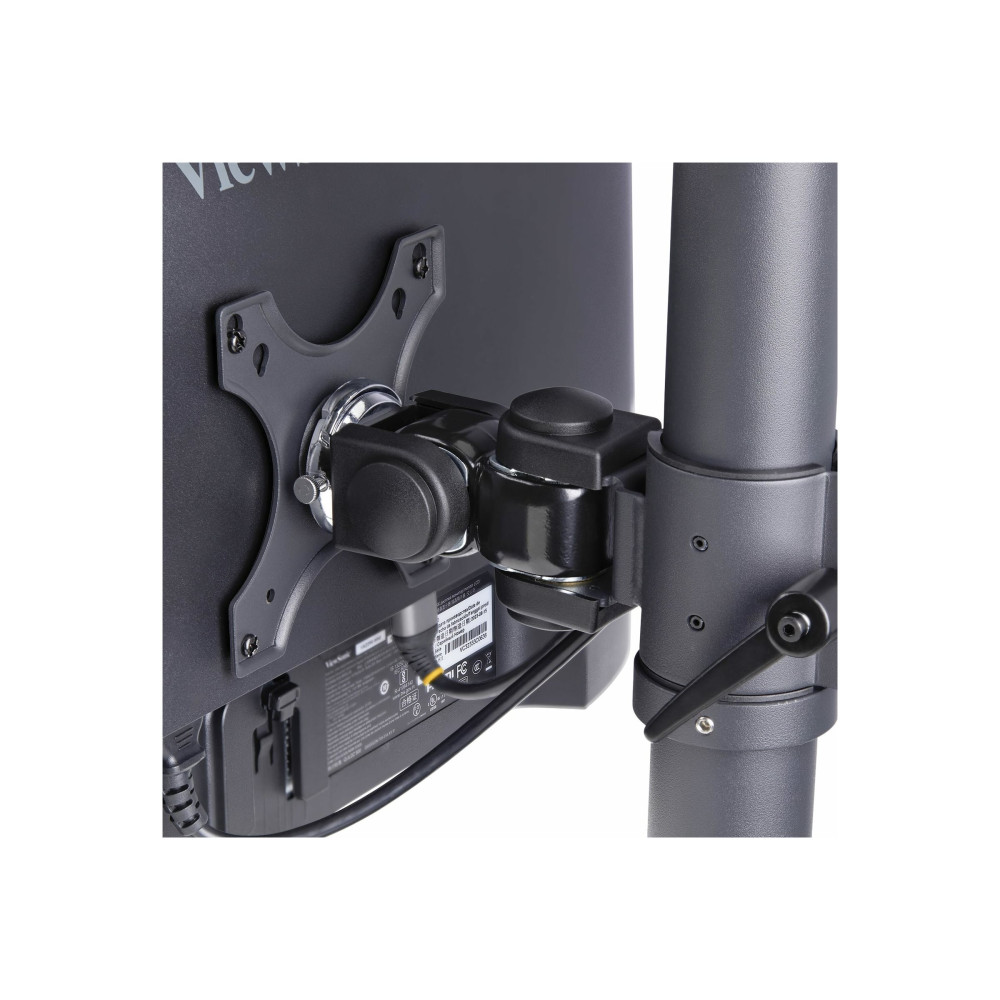 StarTech H2MPV-MONITOR-MOUNT Desk Mount For 2x Vertically Stacked Monitors, Dual 49"; TAA, 5 YR - Image 9