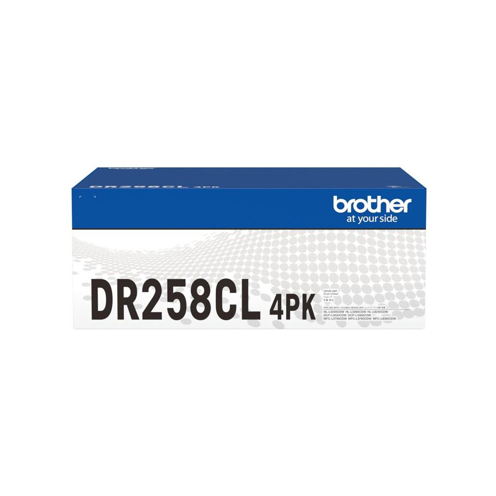 Brother DR-258CL DRUM UNIT TO SUIT MFC-L8390CDW/MFC-L3760CDW/MFC-L3755CDW/DCP-L3560CDW/DCP-L3520CDW/HL-L8240CDW/HL-L3280CDW/HL-L3240CDW -Up to 30,000 - Image 1