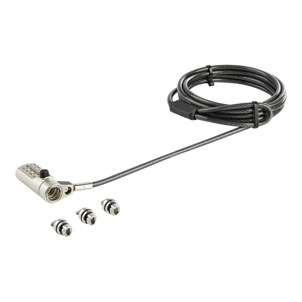 StarTech LTULOCK4D UNIVERSAL LAPTOP LOCK, COMBINATION, 2YR - Image 1