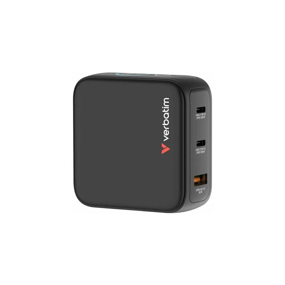 Verbatim 30242 100W MINI GAN CHARGER WITH DISPLAY - Image 5