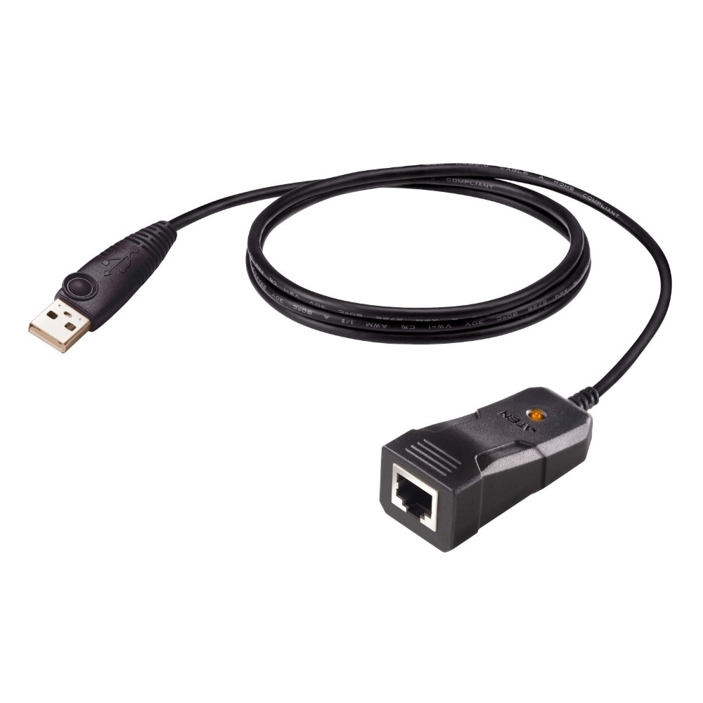 Aten UC232BF-AT USB to RJ-45 (RS-232) Console Adapter (FTDI/1.2 m), Adopts FTDI chip for enhanced device compatibility - Image 1