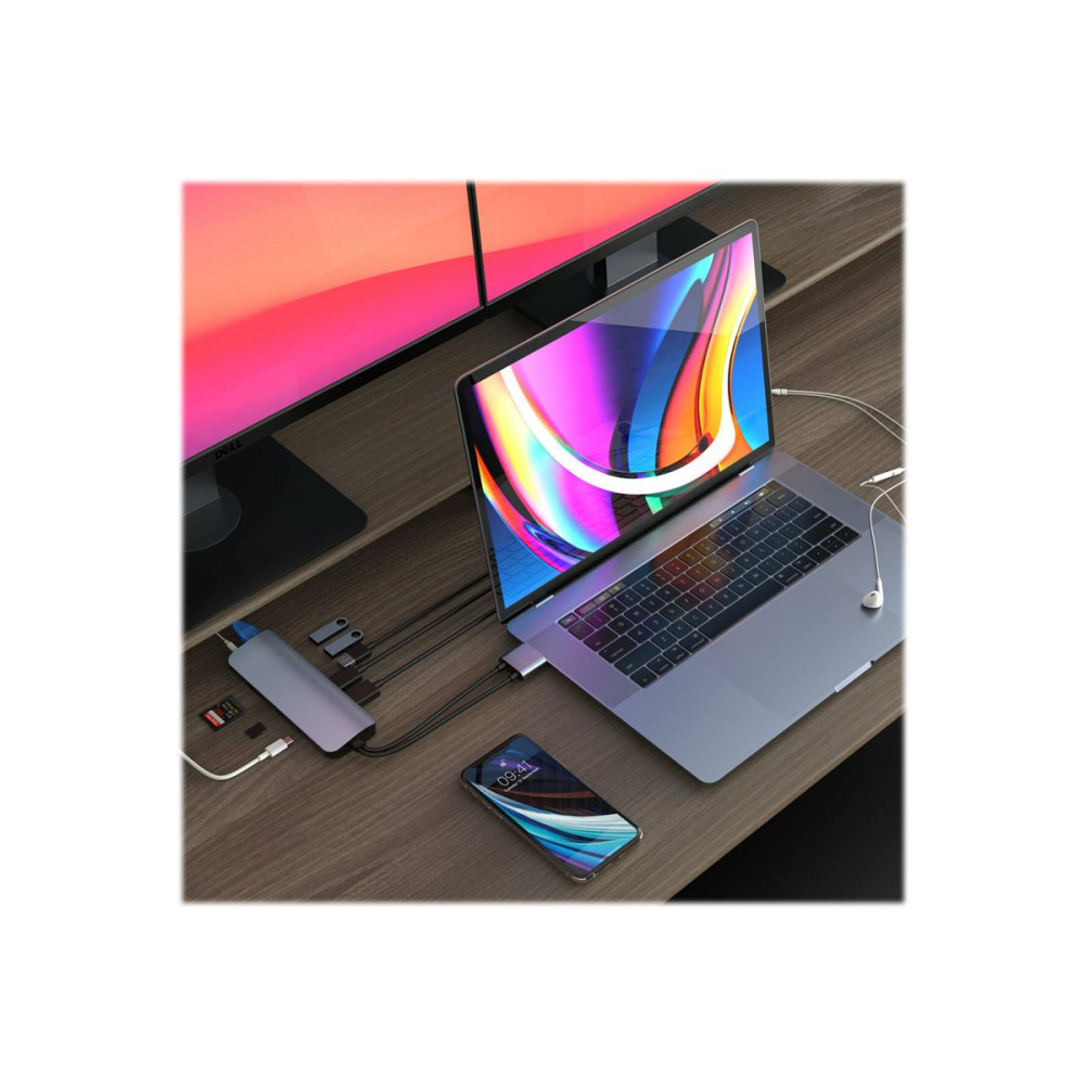 Targus HD392-GRAY HYPERDRIVE VIPER 10-IN-2 USB-C HUB - GRAY - Image 12