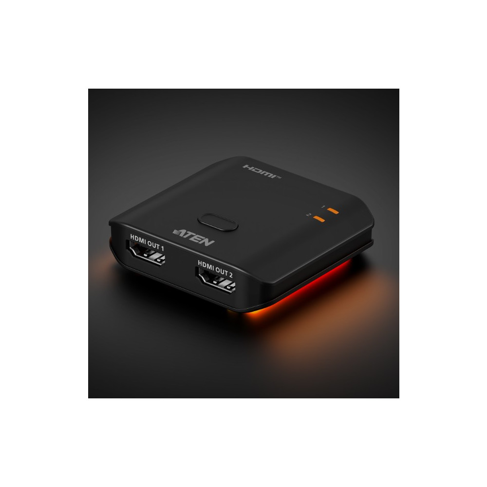 Aten VS5812-AT Essential 2-Port 8K HDMI Splitter, EDID Sync™, One HDMI source shares two 8K @ 60Hz / 4K @ 120Hz displays, LPCM 7.1, Dolby & DTS-HD Master Audio - Image 1