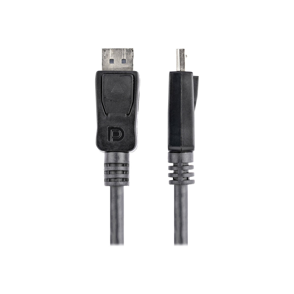 StarTech DISPL1M 1M DISPLAY1.2 CABLE WITH LATCH, 4K, SUPPORT DPCP, HDCP, MULTI STREAM, LTW - Image 3