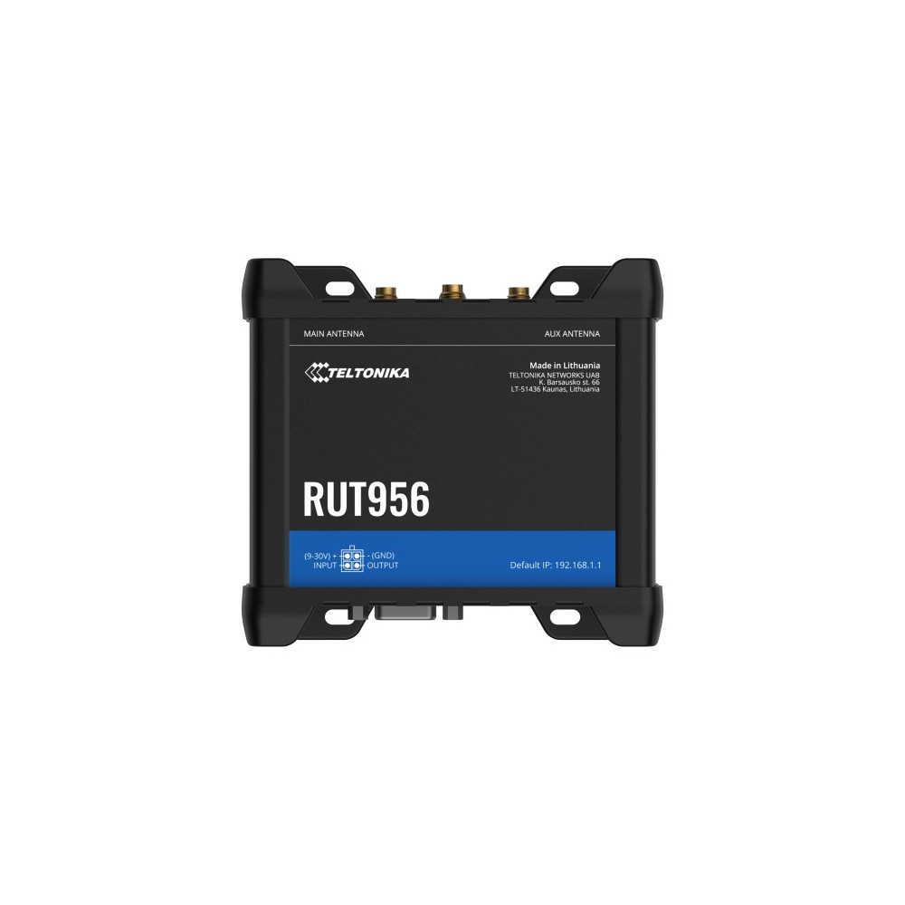 Teltonika RUT956400500 RUT956 Global Version Industrial Cellular Router, PSU included - Image 1