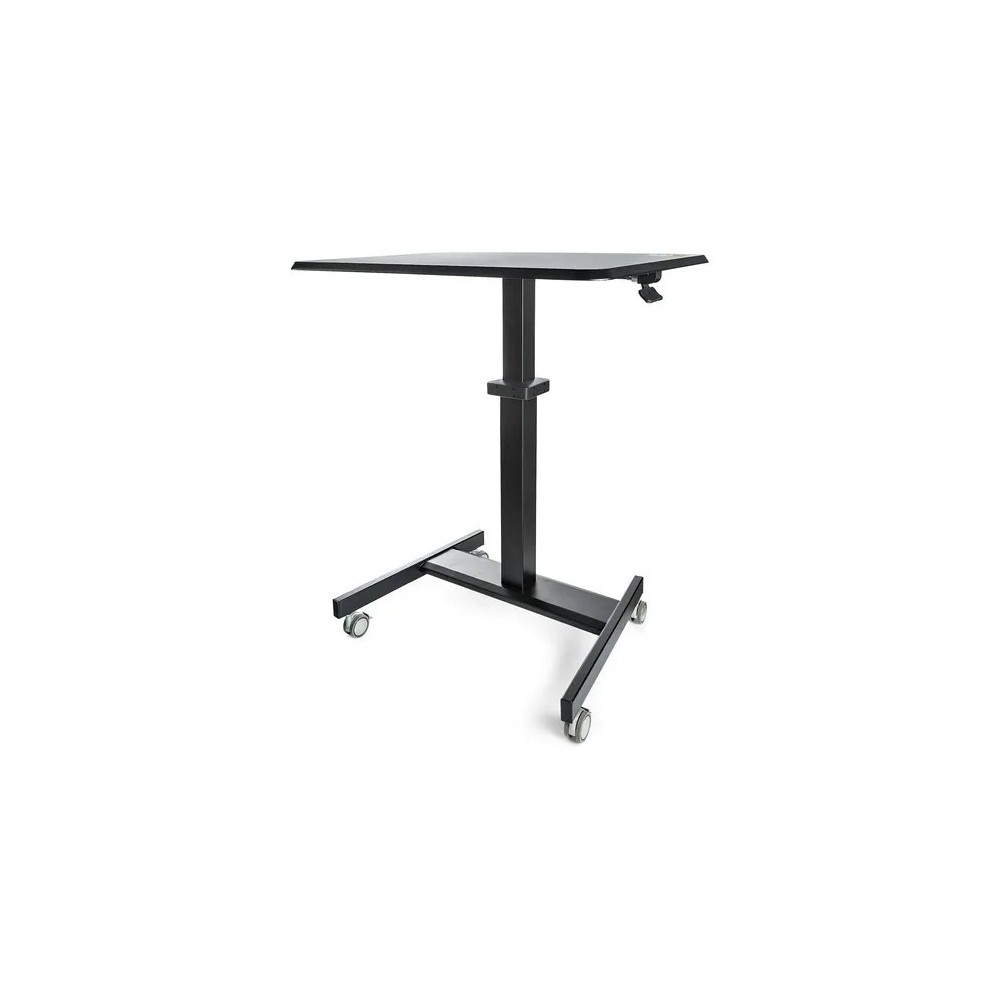 StarTech STSCART2 MOBILE STANDING DESK - PORTABLE SIT STAND ERGONOMIC HEIGHT ADJUSTABLE CART ON WHE - Image 1