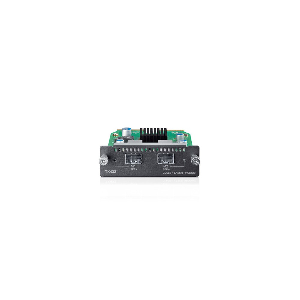 TP-LINK TX432 10-Gigabit 2-Port SFP + Module 2x10Gb SFP+ Slots Fits Multiple Switches/SFP+ Transceivers/SFP+ Cables - Image 1