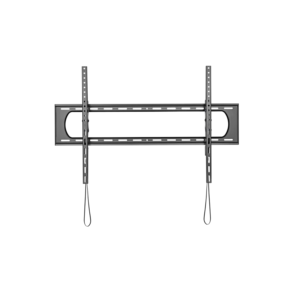 Brateck LP73-69T Affordable Heavy-Duty Tilt TV Wall Mount For 60''~120'' Fit Curved TV up to 120KG, VESA 50x50 up to 900x600 Fine Texture Black - Image 1
