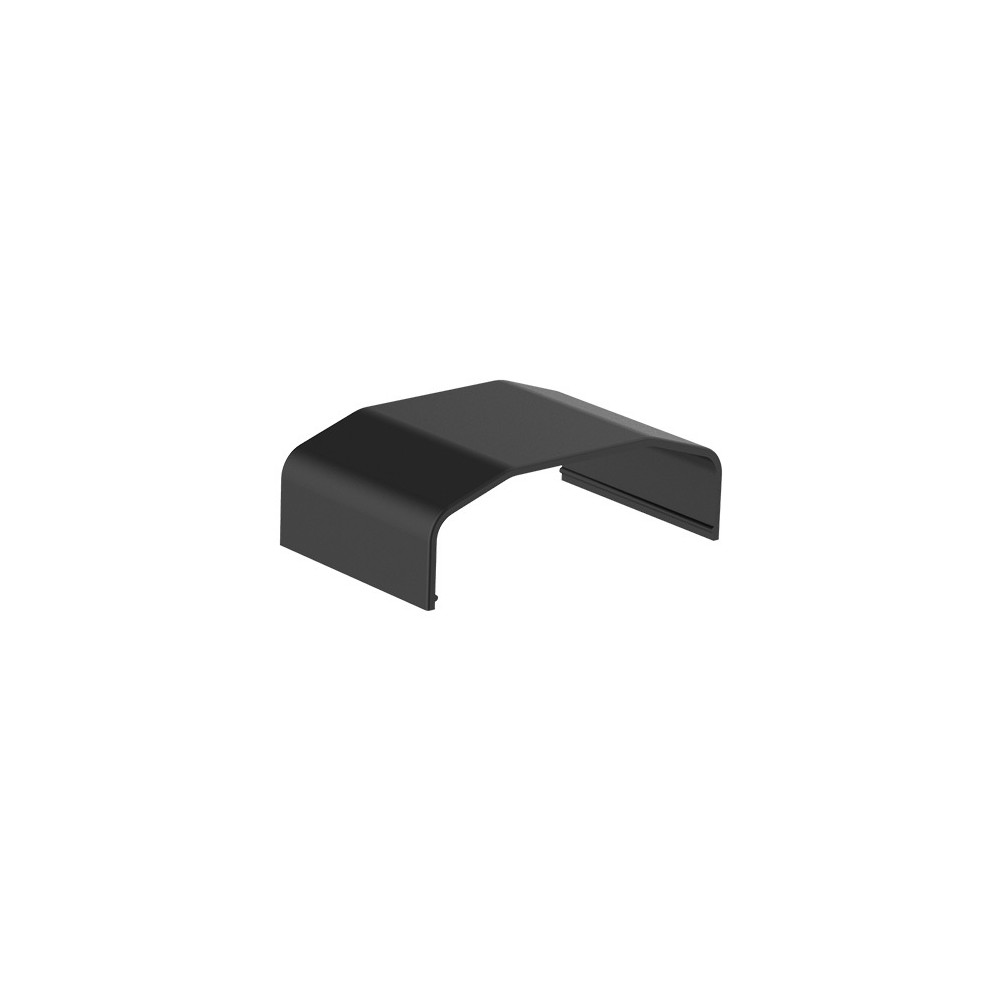 Brateck CC07-J1-B Plastic Cable Cover Joint Material:ABS Dimensions 64x21.5x40mm - Black - Image 1