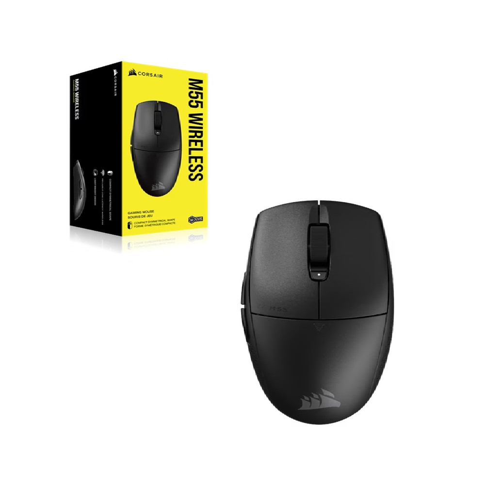 Corsair CH-931F000-AP M55 WIRELESS Gaming Mouse (AP) - Blacck - Image 1