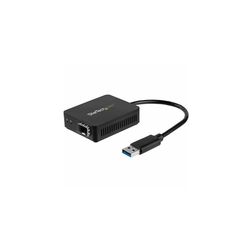 StarTech US1GA30SFP USB-C TO FIBER OPTIC CONVERTER/ SFP ADAPTER GIGABITNETWORK 2YR - Image 1