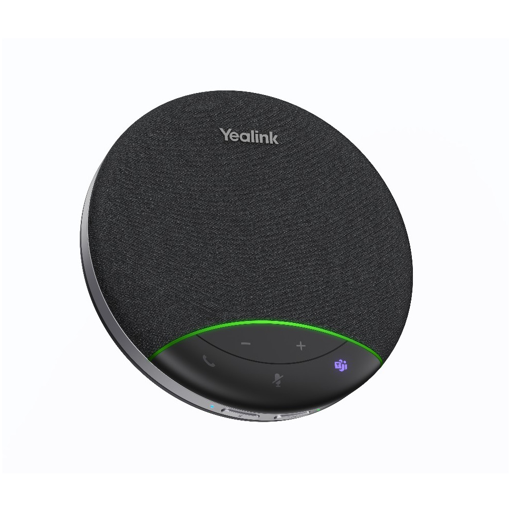 Yealink SP92-C/A (SP92 USB-C/A) USB Speakerphone, USB-C/A, Noise Cancellation, 50mm Speaker, Full Duplex Audio and Echo Cancellation - Image 1