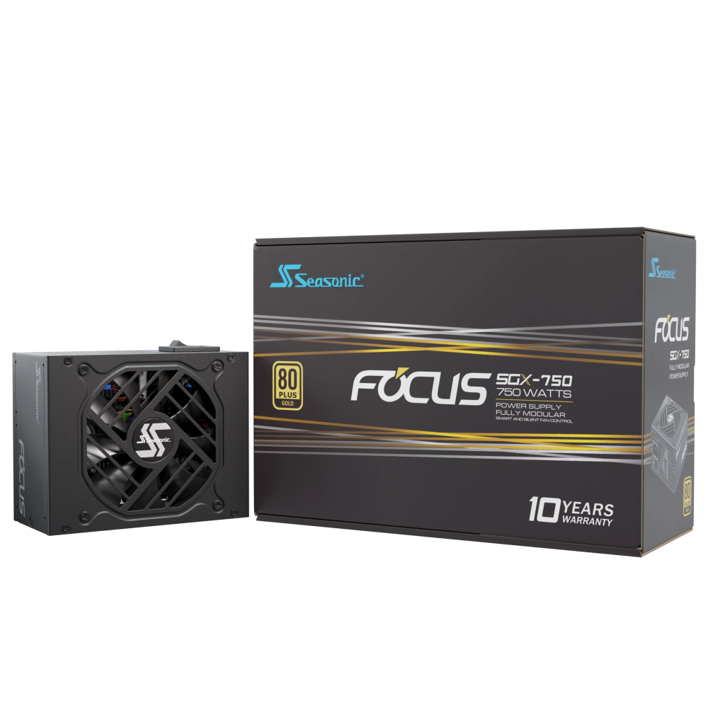 Seasonic PSUSEAFOCUSSGX750W FOCUS SGX-750 750W Modular 80 Plus Gold PSU - Image 7