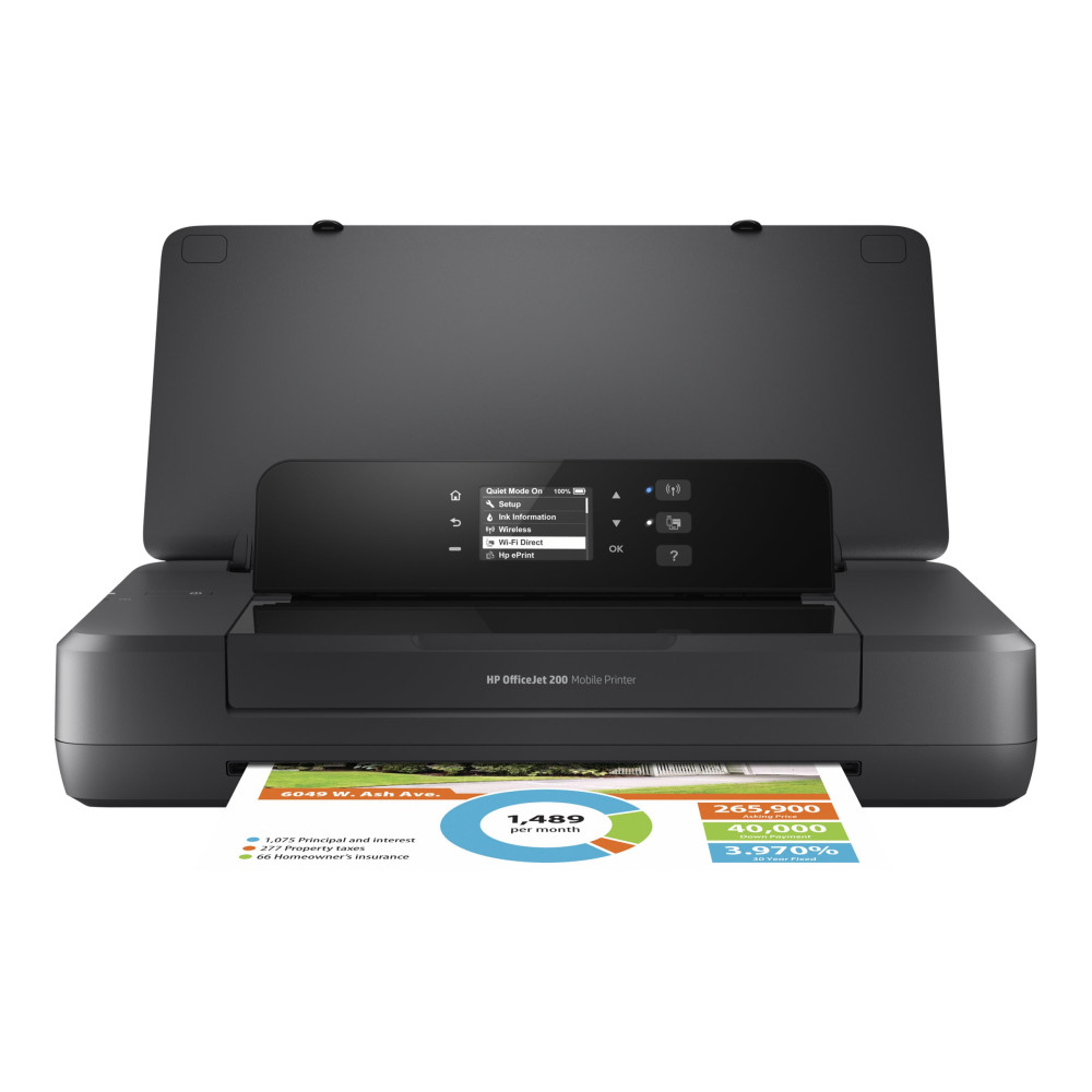 HP CZ993A OFFICEJET 200 MOBILE PRINTER, A4, 10PPM BLK, 7PPM CLR, 1YR - Image 4