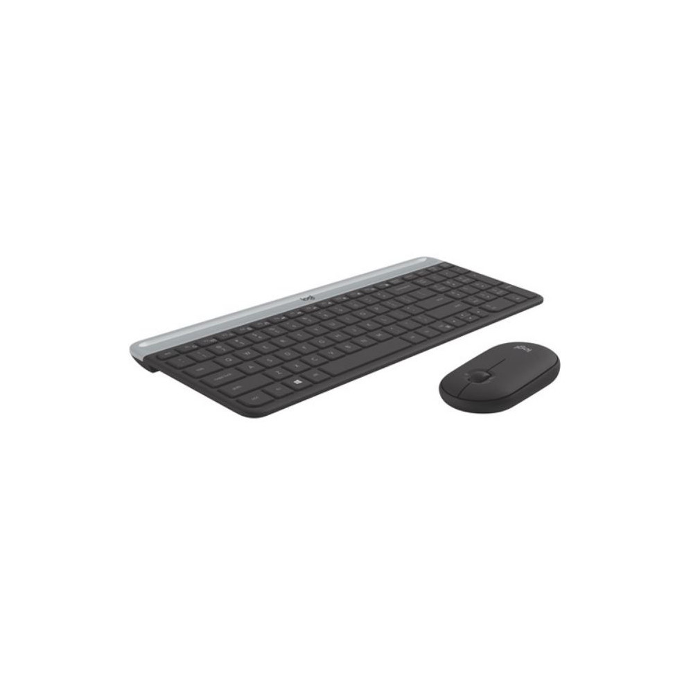Logitech 920-009182 MK470 Slim Wireless Keyboard Mouse Combo Nano Receiver 1 Yr Warranty - Image 1