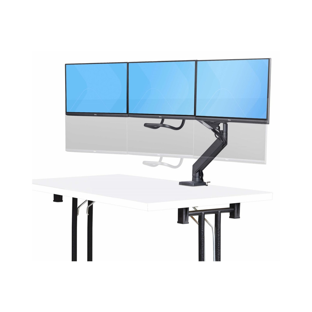 StarTech 3M1A3SG-MONITOR-ARM CROSSBAR TRIPLE MONITOR DESK MOUNT - UP TO THREE 27" MONITORS, VESA, 5YR - Image 6