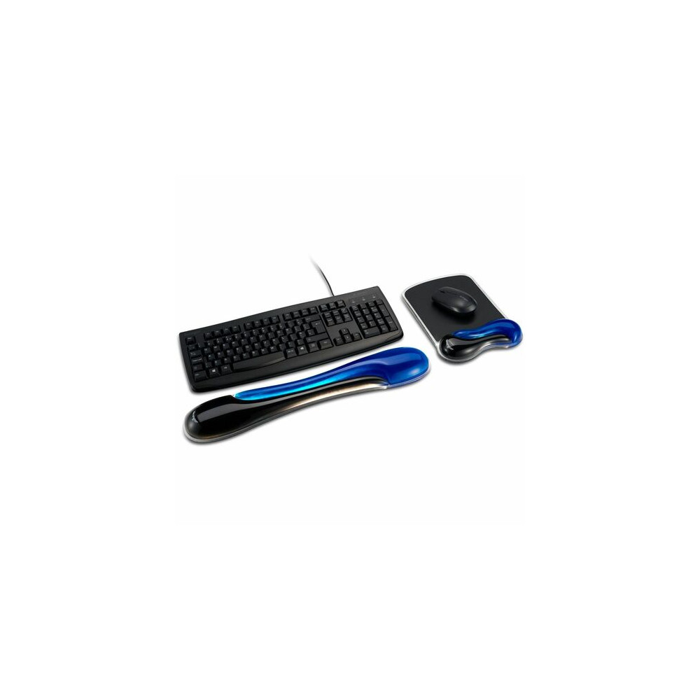 Kensington 62401 DUO GEL MOUSE PAD - BLUE/BLACK