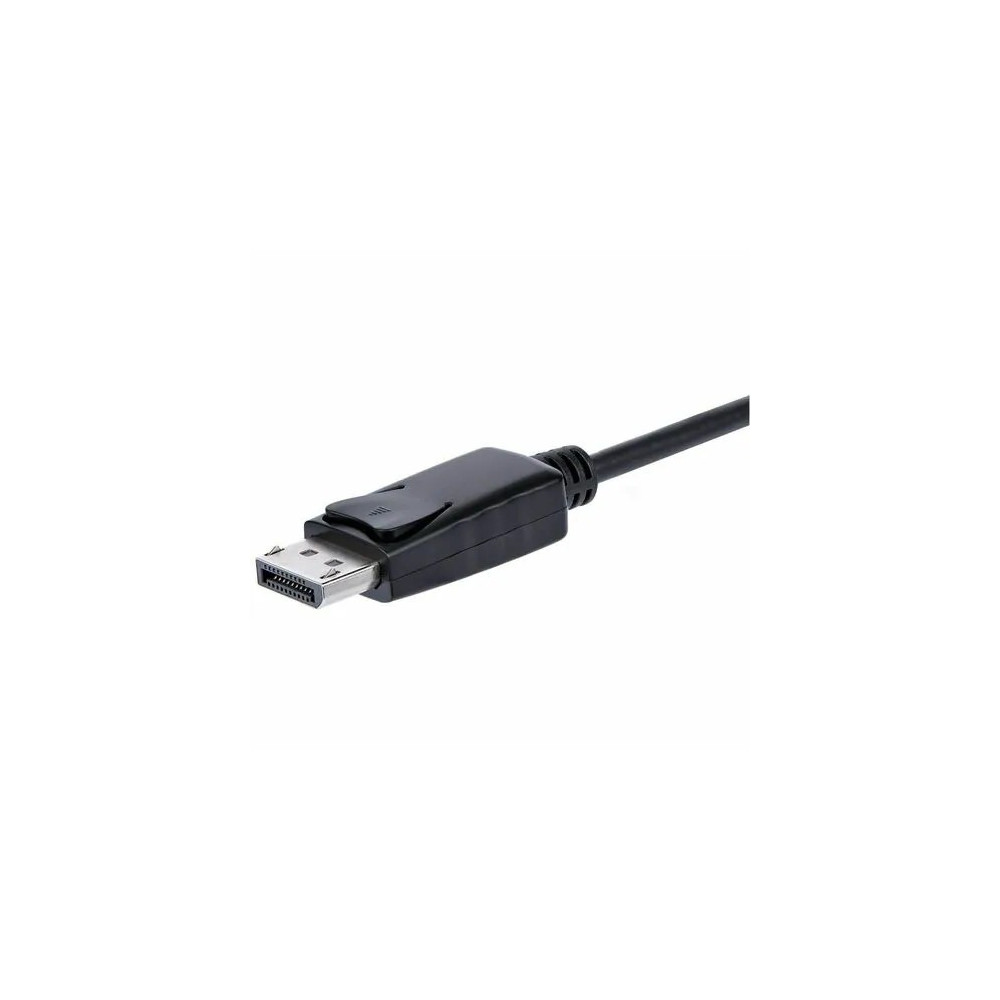 StarTech DP2VGAA DisplayPort to VGA Adapter with Audio - DP to VGA Converter - 1920x1200 - 1 x 20-pin DisplayPort 1.2 Digital Audio/Video - Male - 1 x 15-pin HD-15 - Female, 1 x Mini-phone Audio - Female, 1 x 5-pin Micro USB Type B - Female - Bl - Image 3