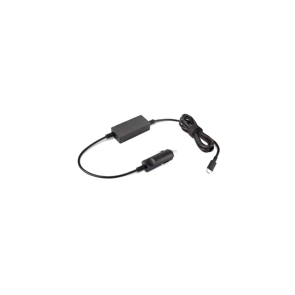 Lenovo 40AK0065WW 65W USB-C DC Travel Adapter Laptop Car Charger 1.8m Cable 140g Lightweight for ThinkPad ThinkBook Notebook Tablet Mobile & USB-C Devices - Image 1