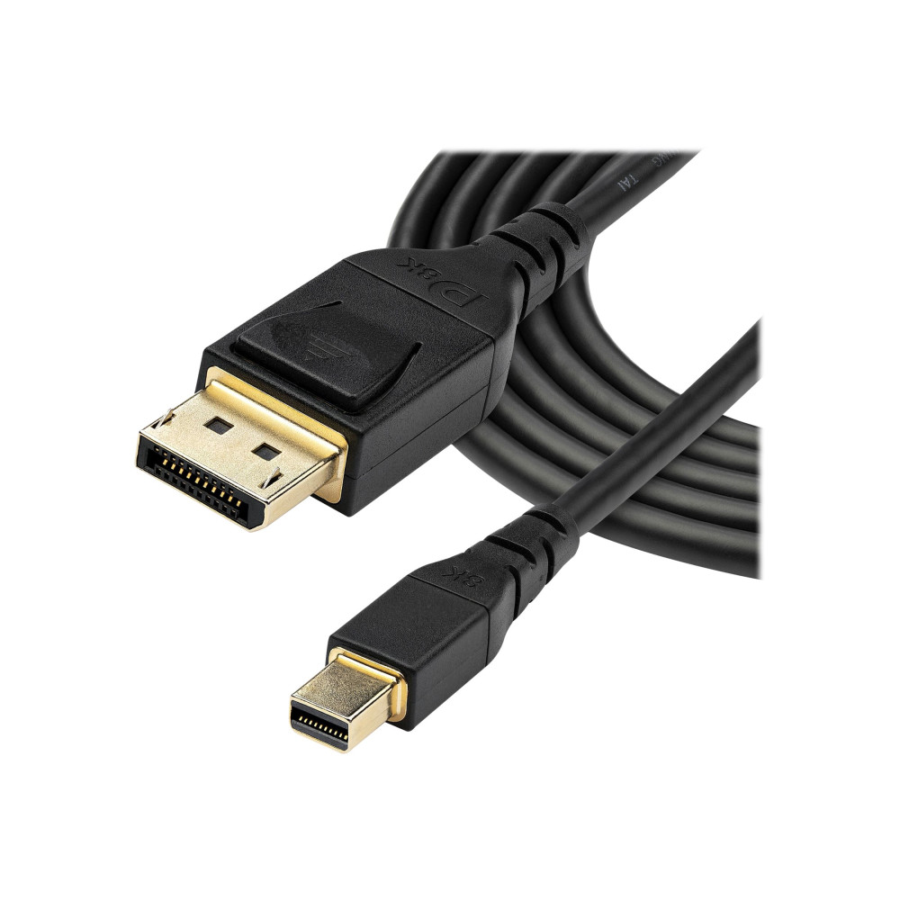 StarTech DP14MDPMM1MB 1M MINI DP TO DP, 8K, LTW - Image 3