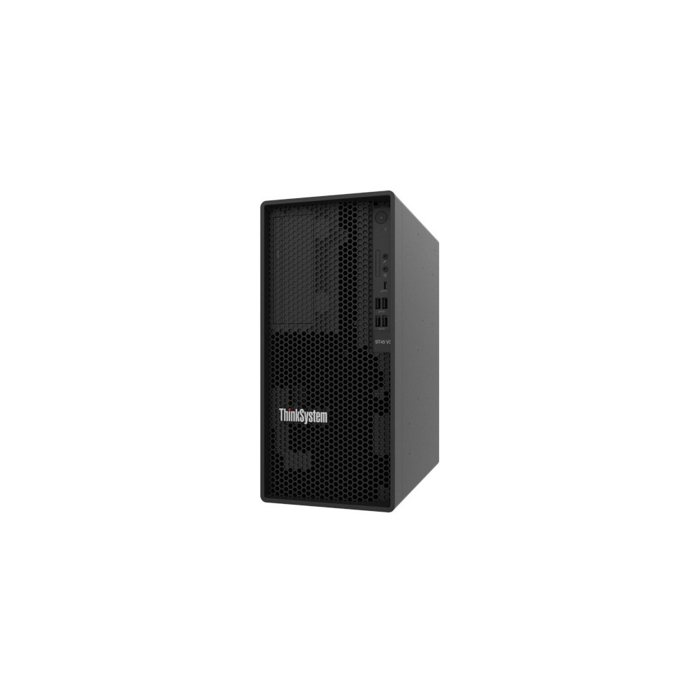 Lenovo 7DH5A01CAU ThinkSystem ST45 V3, 1xAMD EPYC 4464P 12C 3.7GHz 65W, 1x32GB 2Rx8, SW RD, 1x300W - Image 1