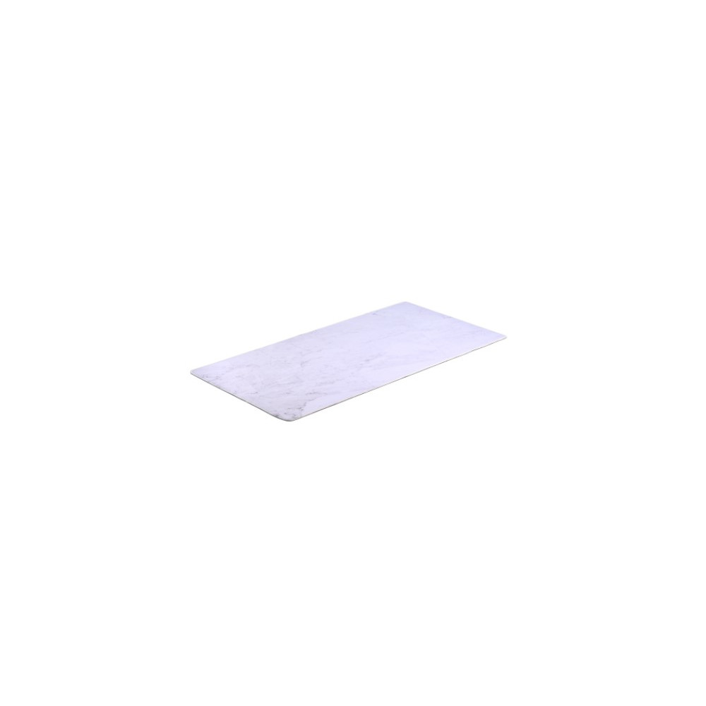 Brateck MP10-1 800mmx400mm Stylish Desk Pad Marbled White, 800x400x4mm, reduces resistance and ensure easy mouse movements - Image 1