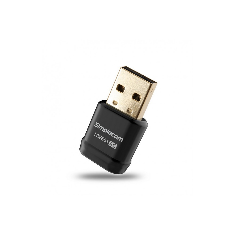 Simplecom NW601 AC600 Mini WiFi Dual Band Wireless USB Adapter - Image 1