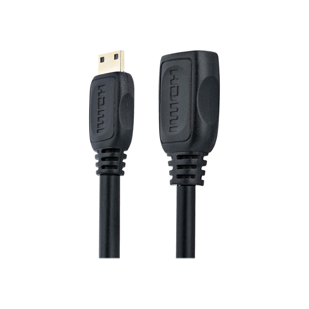 StarTech HDACFM5IN 5" HIGH SPEED HDMI ADAPTER CABLE - HDMI TO HDMI MINI- F/M, LTW - Image 4