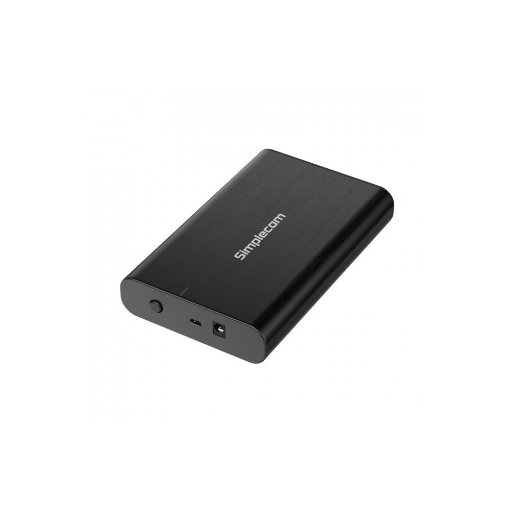 Simplecom SE331 Aluminium 3.5'' SATA to USB-C External Hard Drive Enclosure USB 3.2 Gen1 5Gbps - Image 1