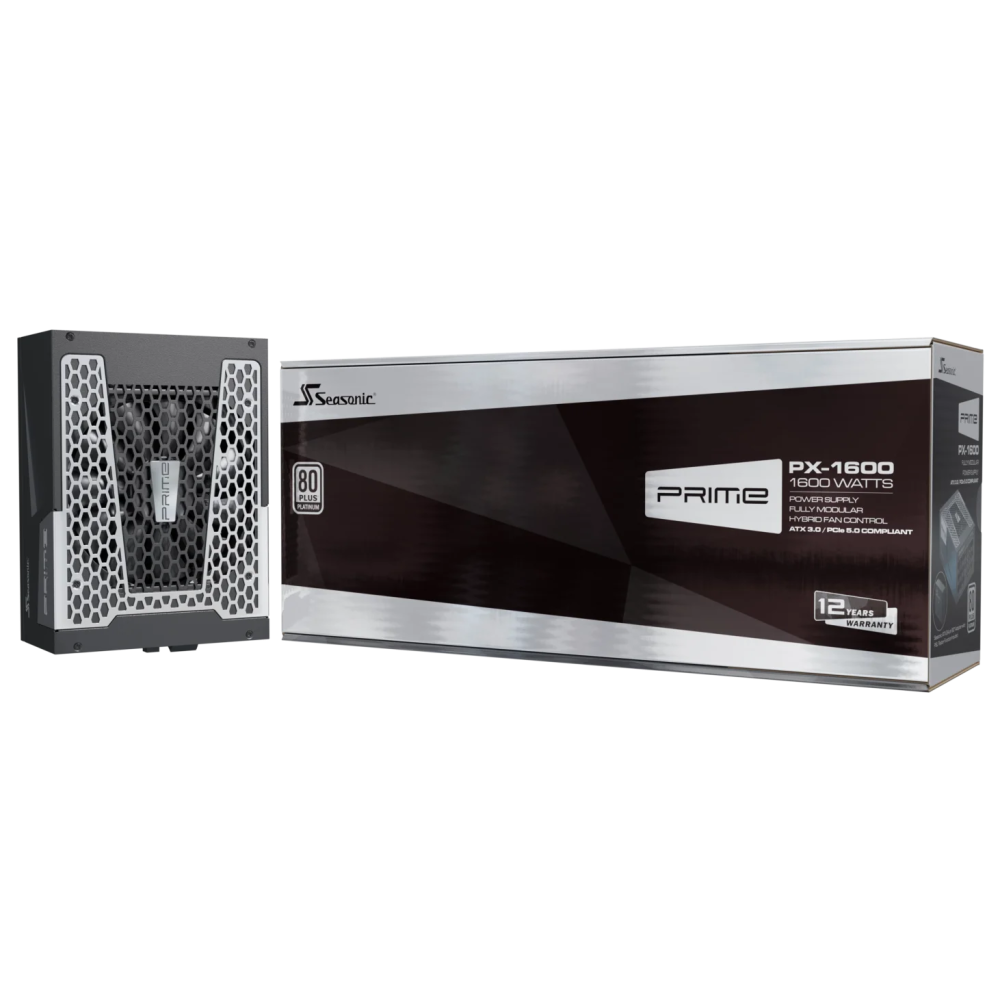 Seasonic PSUSEAPX1600A31 PRIME PX-1600 1600W Platinum ATX 3.1 Fully Modular PSU - Image 5