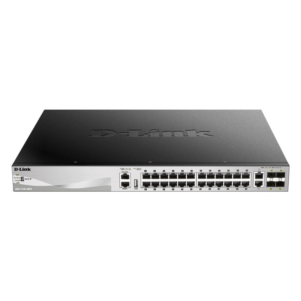 D-Link DGS-3130-30PS 30-Port Managed Switch PoE - Image 1