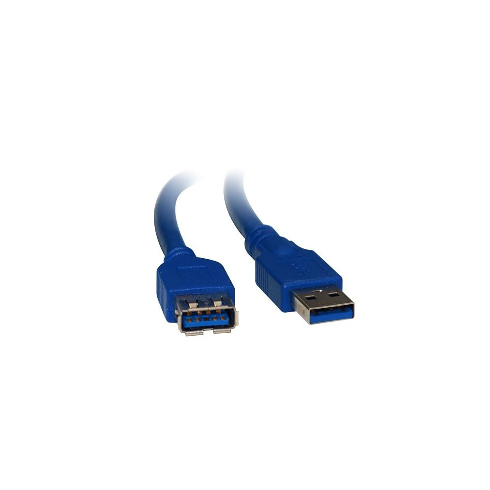 8ware UC-3002AAE USB 3.0 Extension Cable 2m A to A Male to Female Blue - Image 1