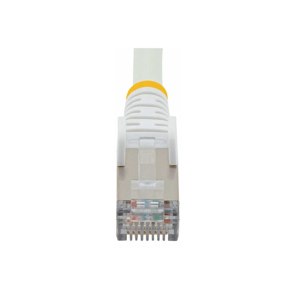 StarTech NLWH-1M-CAT6A-PATCH 1M CAT6A ETHERNET CABLE - WHITE - LOW SMOKE ZERO HALOGEN (LSZH) - 10GBE 500MH - Image 4