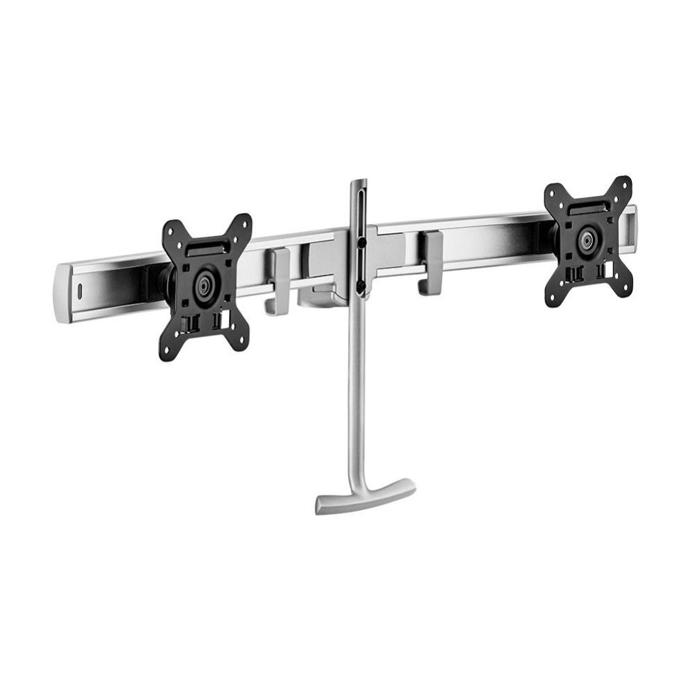 Atdec AWM-LR-S AWM Dual Monitor Crossbar - Silver - Image 1