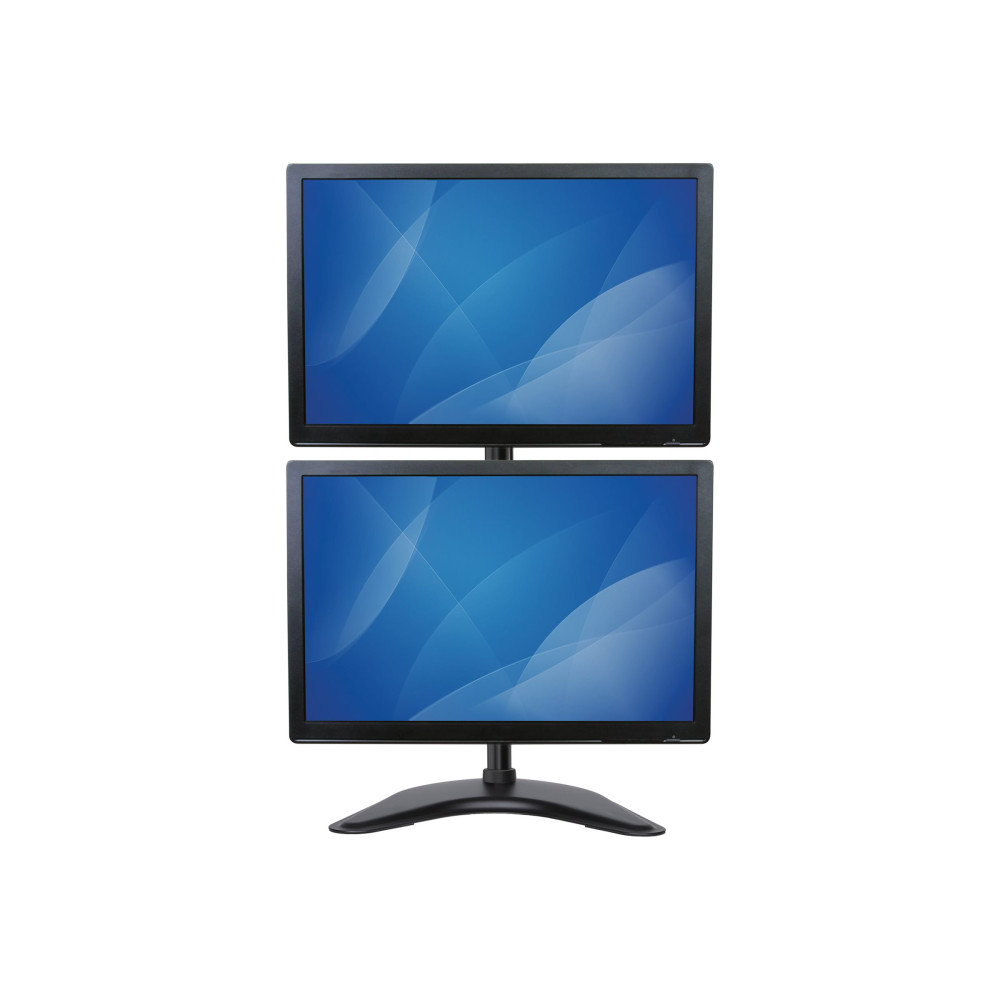 StarTech ARMBARDUOV DUAL MONITOR STAND <27", VERTICAL, VESA, BLACK, 5YR - Image 2