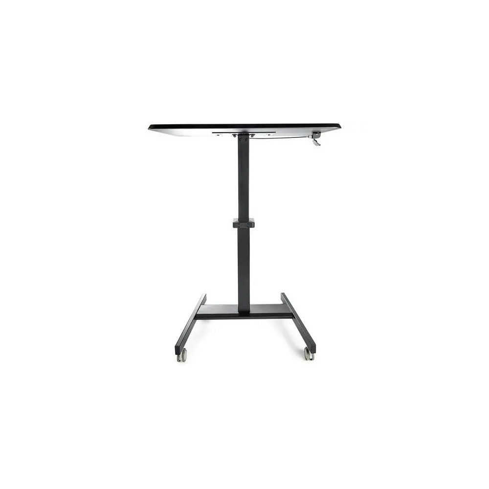 StarTech STSCART2 MOBILE STANDING DESK - PORTABLE SIT STAND ERGONOMIC HEIGHT ADJUSTABLE CART ON WHE - Image 4
