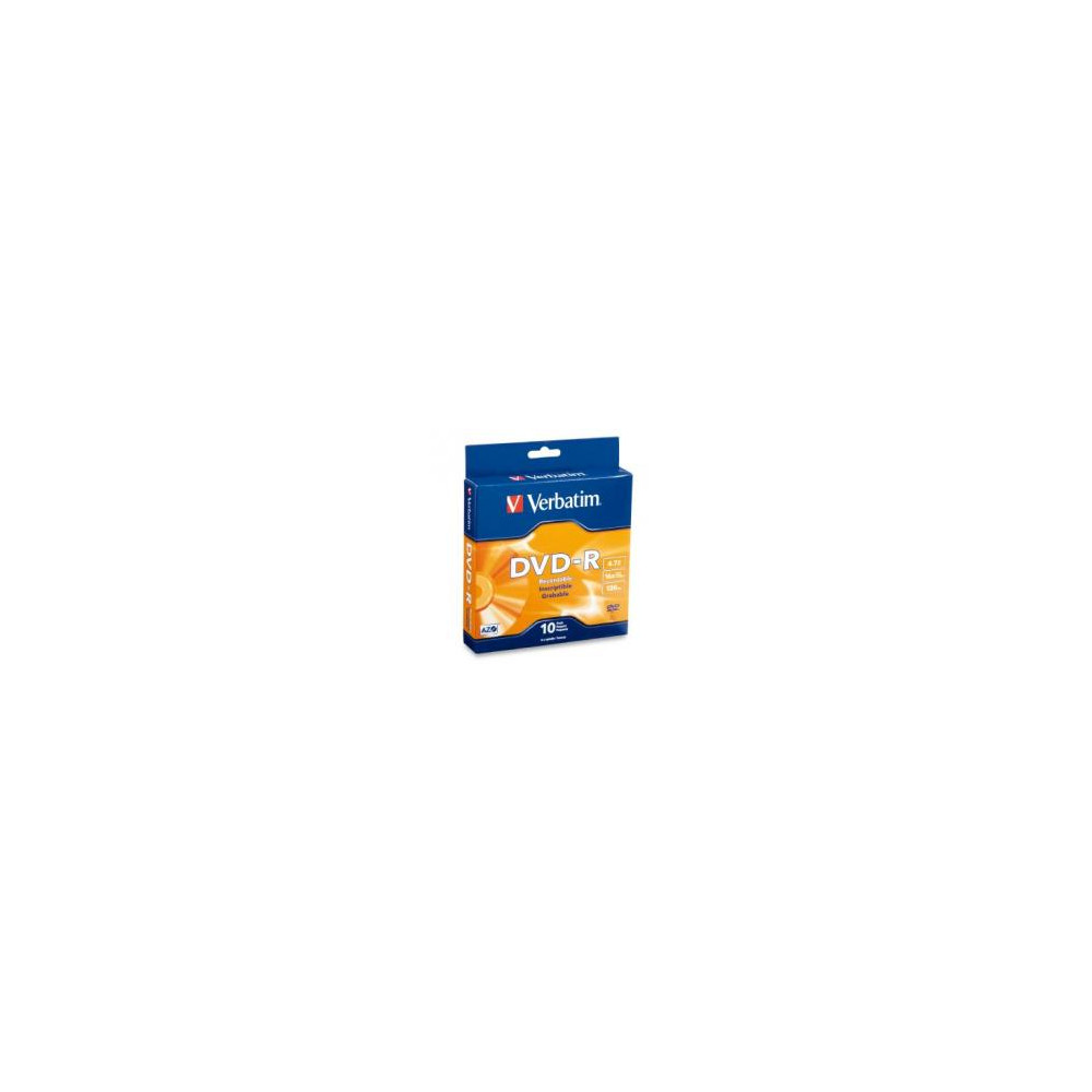 Verbatim 95100 DVD-R 4.7GB 10Pk Spindle 16x - Image 1