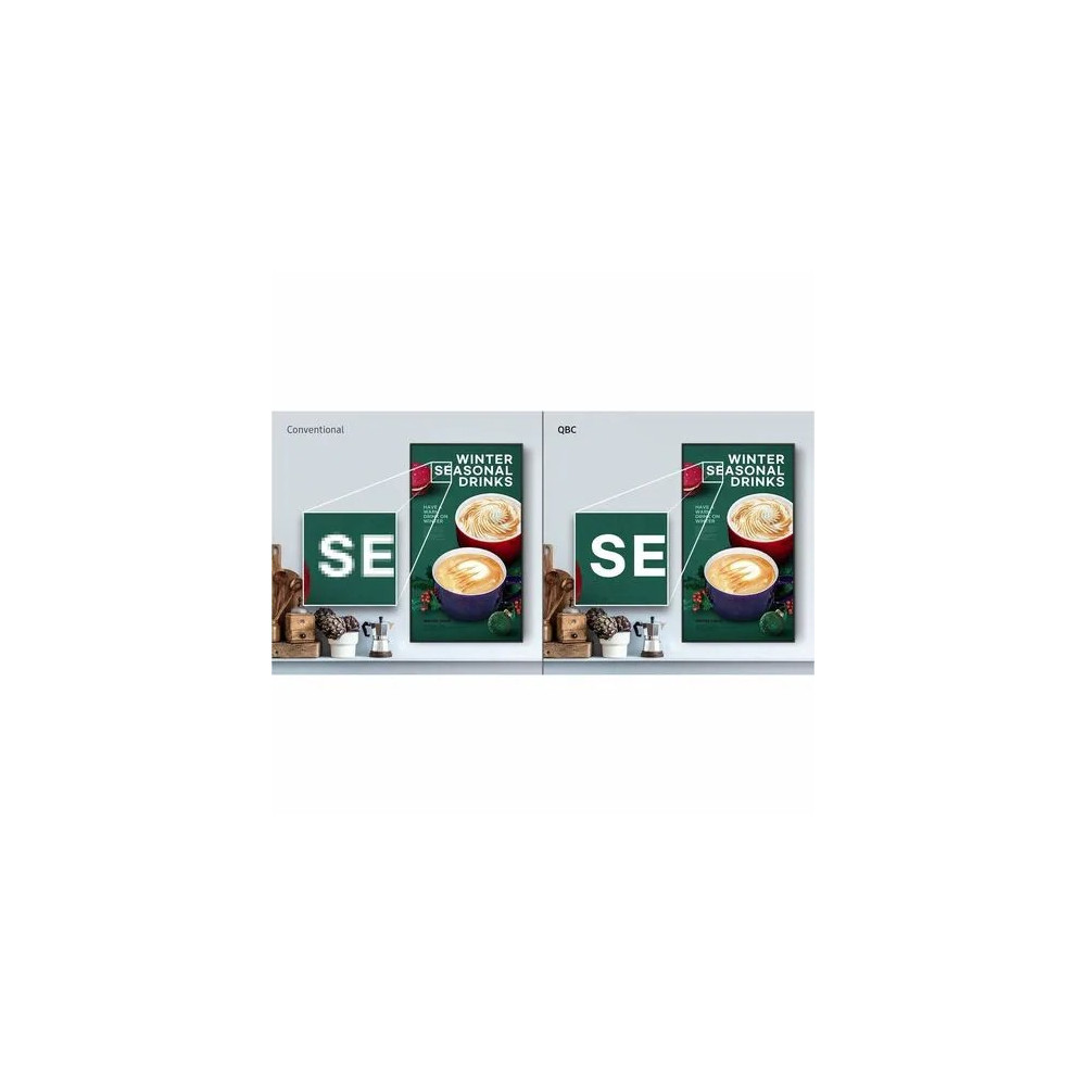 Samsung LH65QBCNBGCXXY (QBC-N) PRO DISPLAY, 65" UHD, 350NITS, HDMI(3), LAN, SPK, PORT/LAND, 16H/7D, 3YR