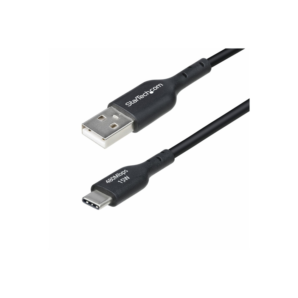 StarTech USB2AC1MNC 3FT (1M) USB-A TO USB-C CHARGING CABLE, CHARGER CORD, M/M, LTW - Image 2