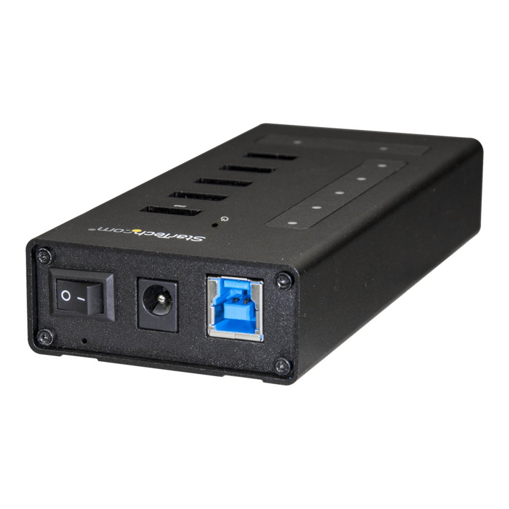 StarTech HB30C5A2CST 7 PORT USB-C HUB, USB-C(2), USB(5), RUGGED, MOUNT, DC, 2YR - Image 3
